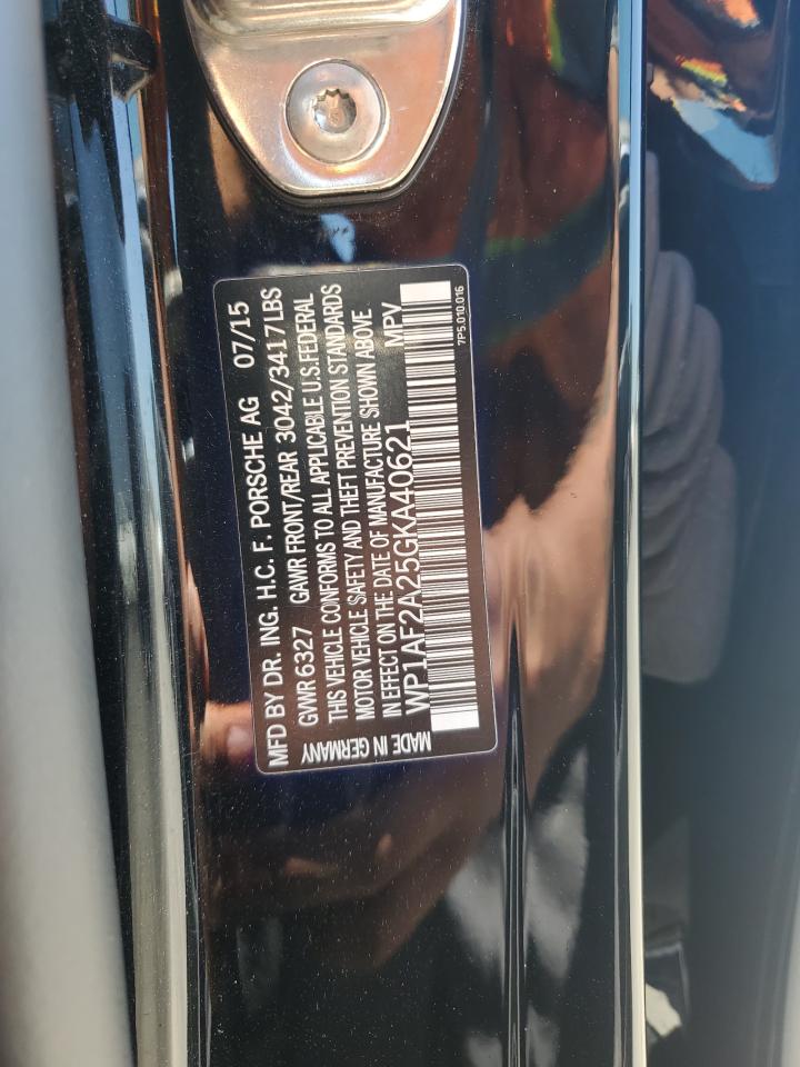 2016 PORSCHE CAYENNE