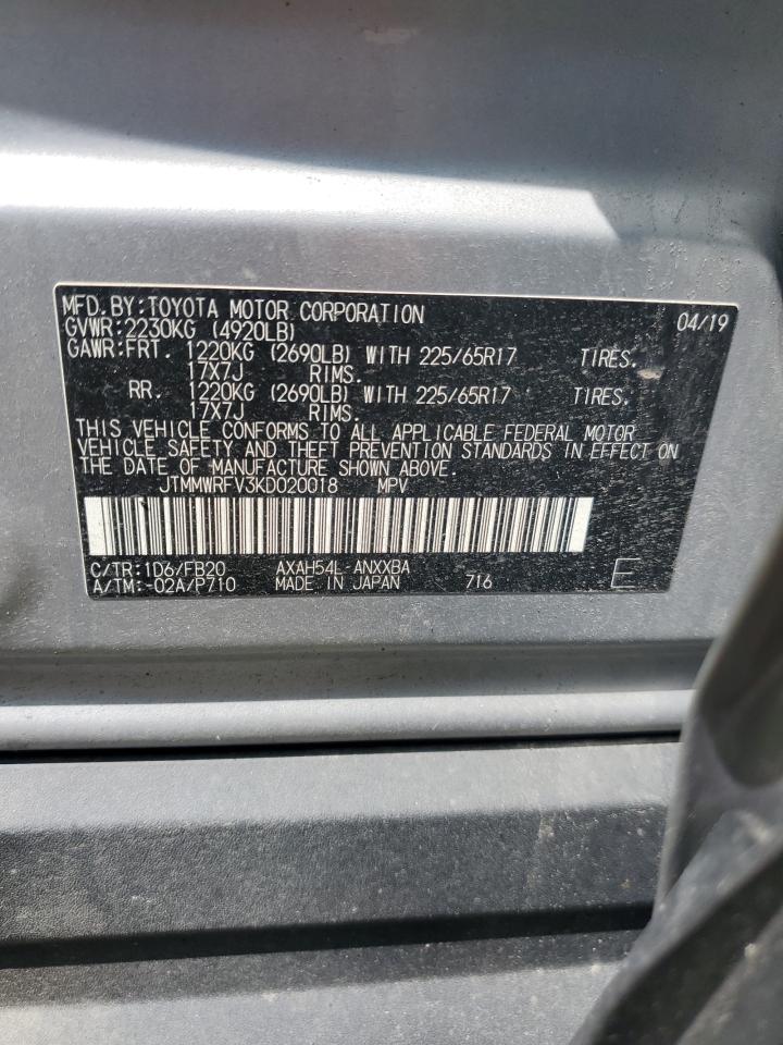 2019 TOYOTA RAV4 LE