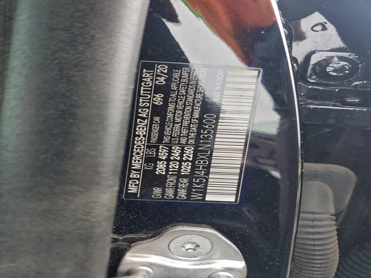 2020 MERCEDES-BENZ CLA 250 4MATIC